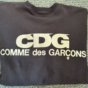 Navy CDG Comme des Garcons Sweatshirt